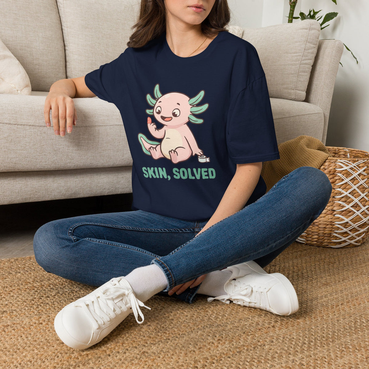 Axolotl Skin Solved T-shirt