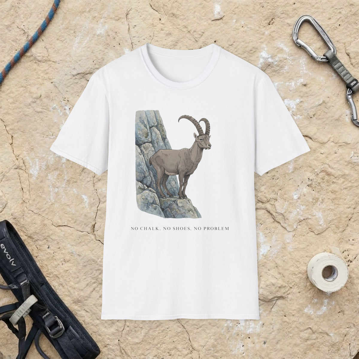 No Chalk No Shoes No Problem T-shirt