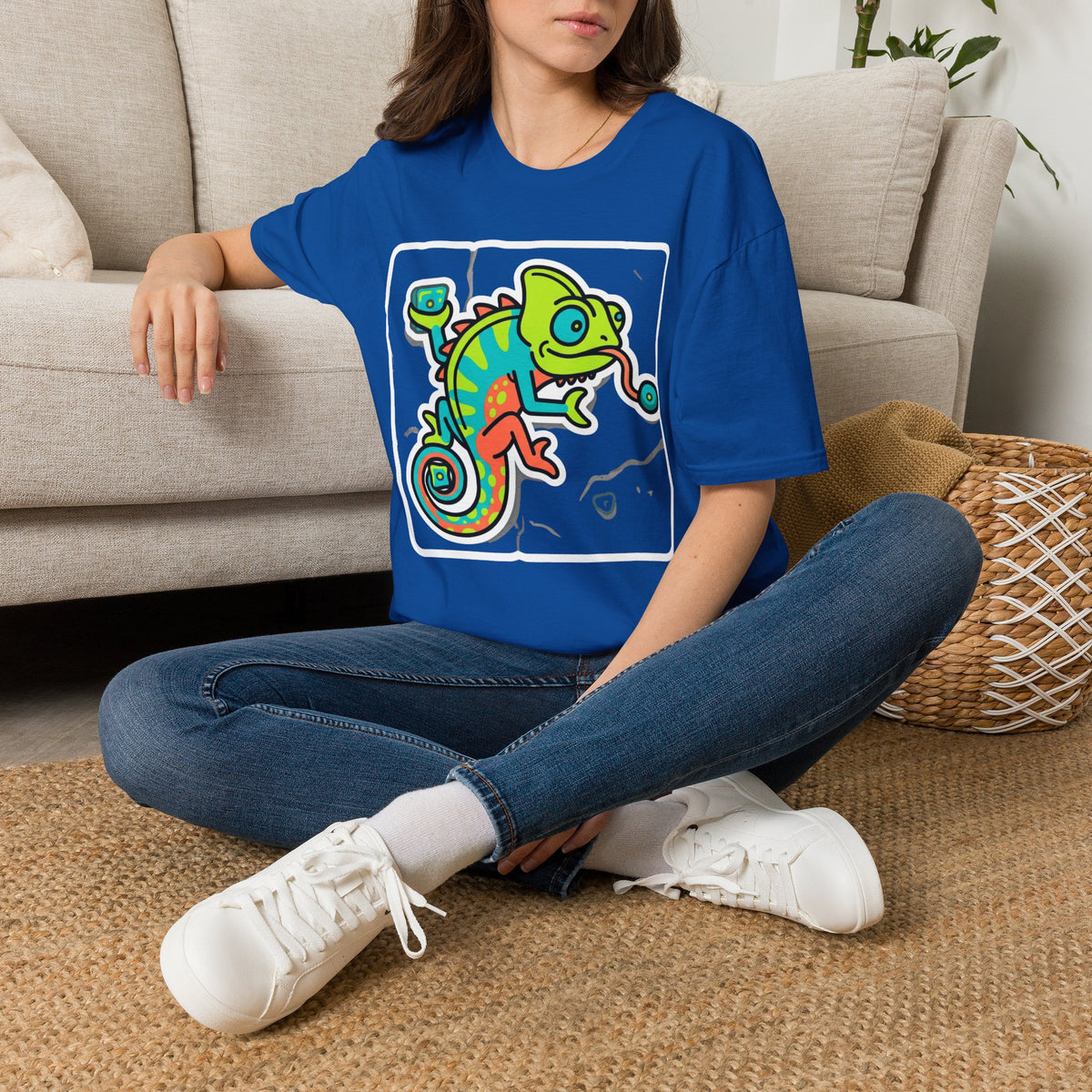 Bouldering Chameleon T-shirt