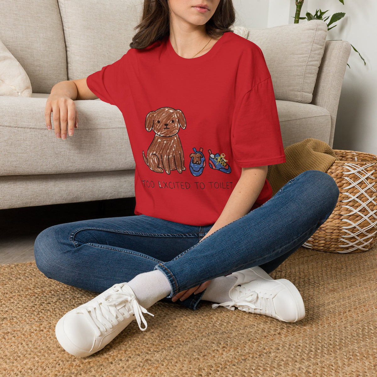 Hand Drawn Dog Poop Tee