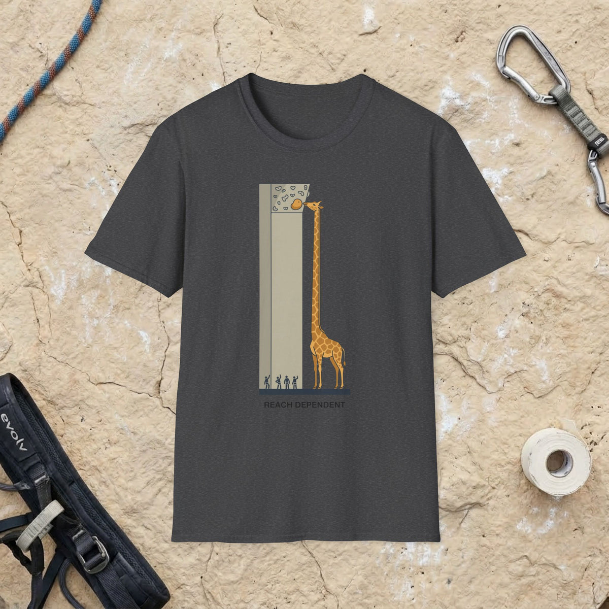 Giraffe Reach Dependent T-shirt