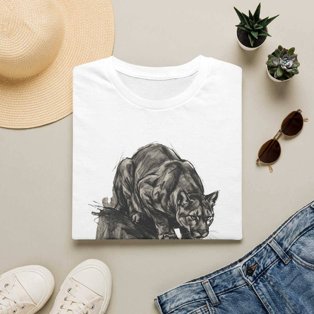 Mountain Lion Sketch T-shirt