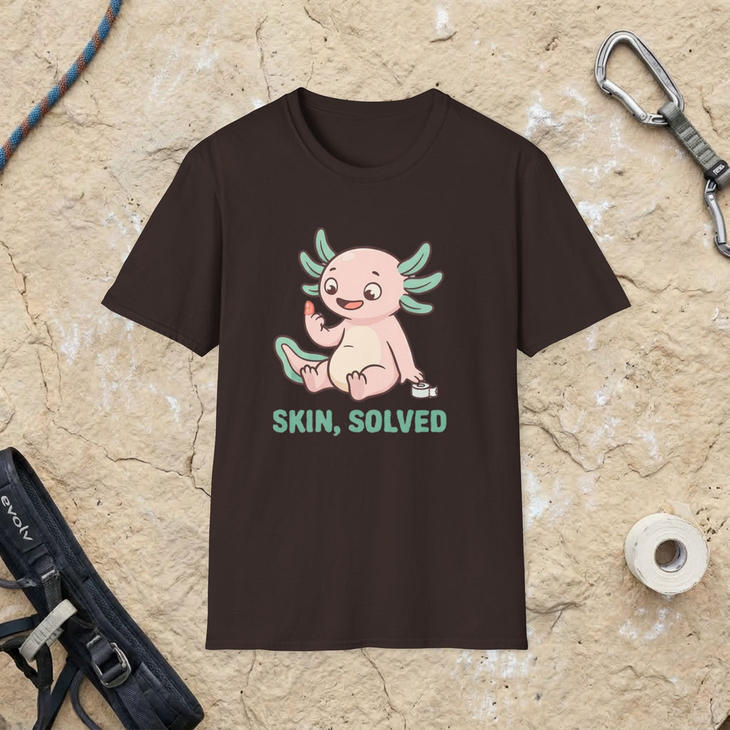 Axolotl Skin Solved T-shirt