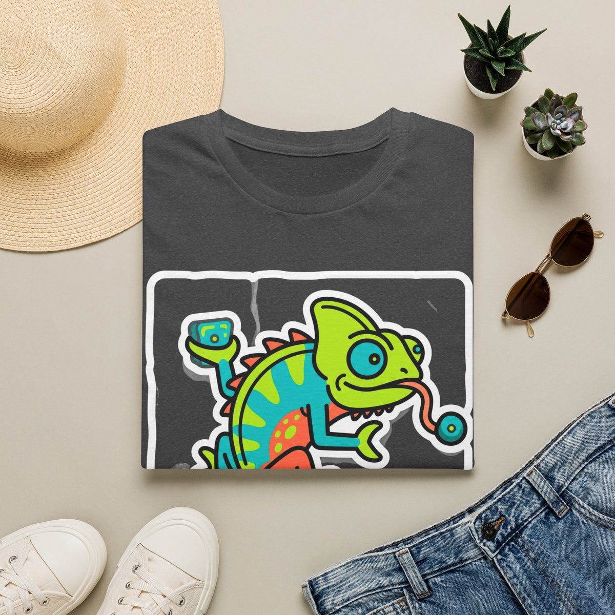 Bouldering Chameleon T-shirt
