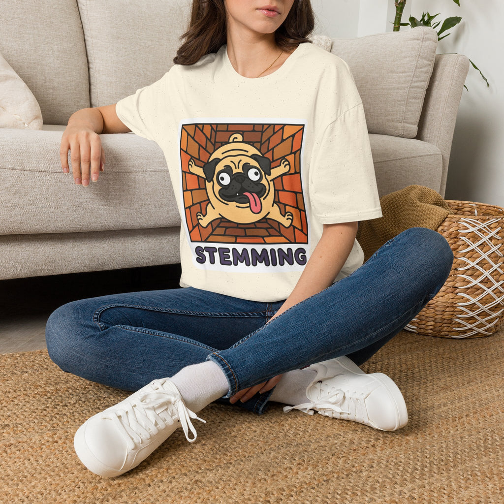 Pug Climbing Chimney T-Shirt