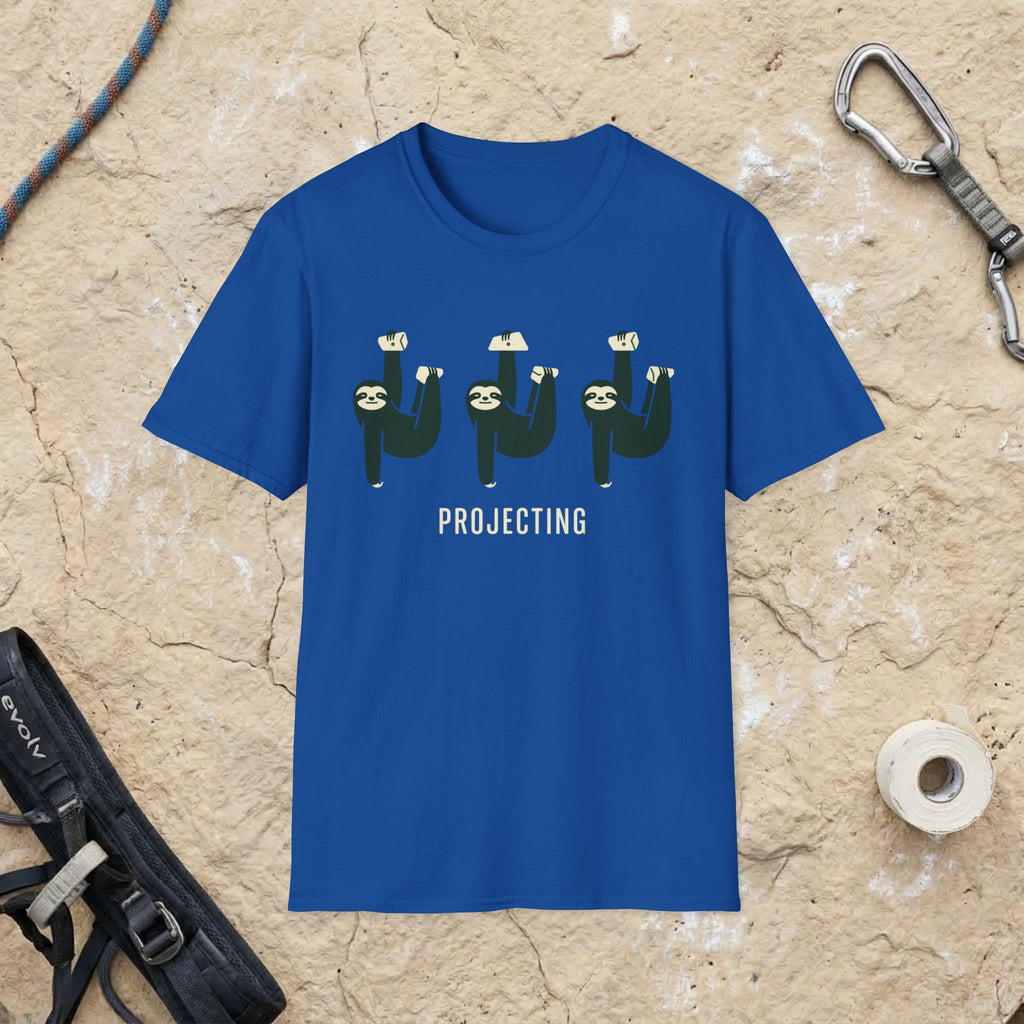 Sloth Support Group Projecting T-shirt
