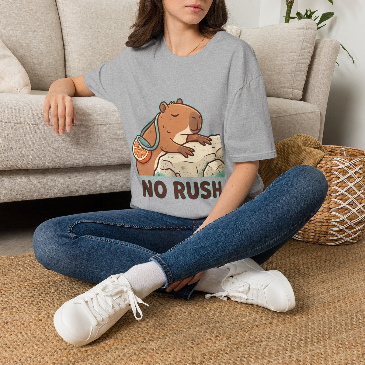 Capybara No Rush Tee