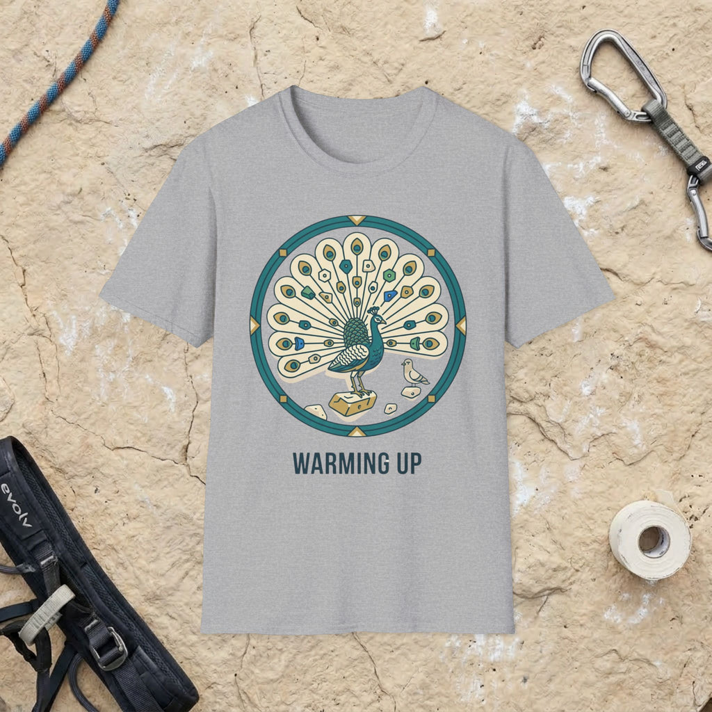 Peacock Warm-Up T-shirt