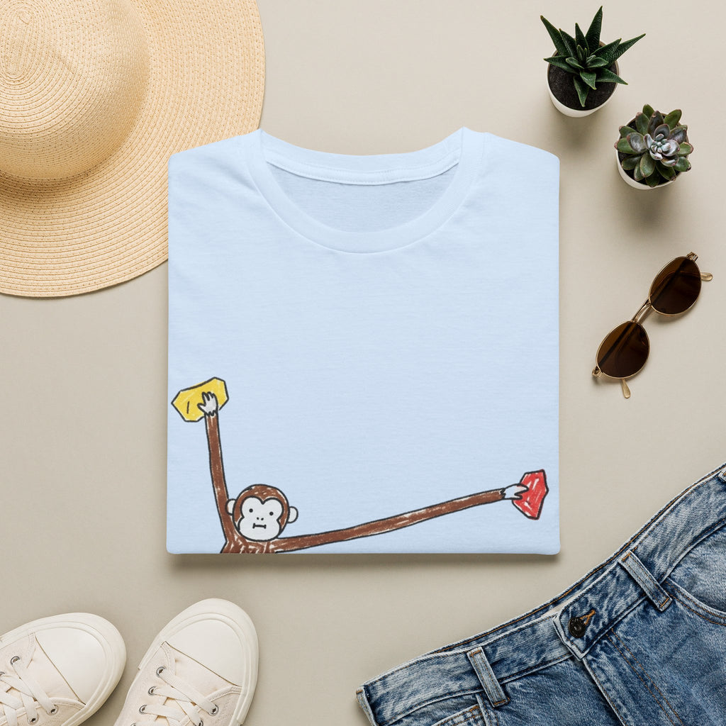 Hand-Drawn Ape Index Solving Tee