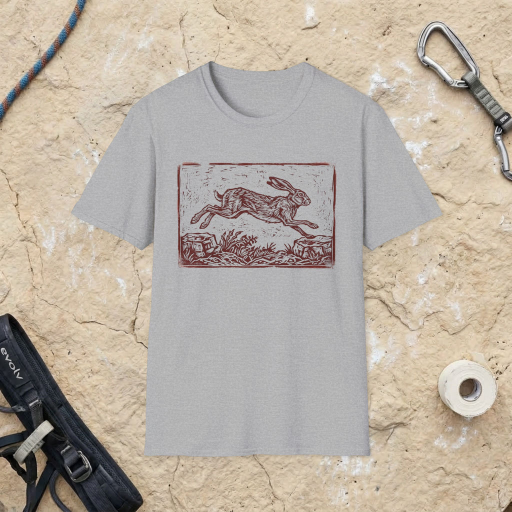 Hare Sending Ukiyo Style T-shirt