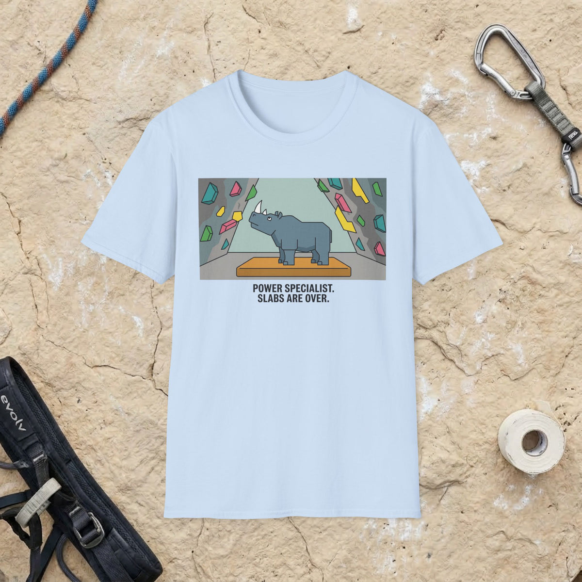 Rhino Power and Slabs T-shirt
