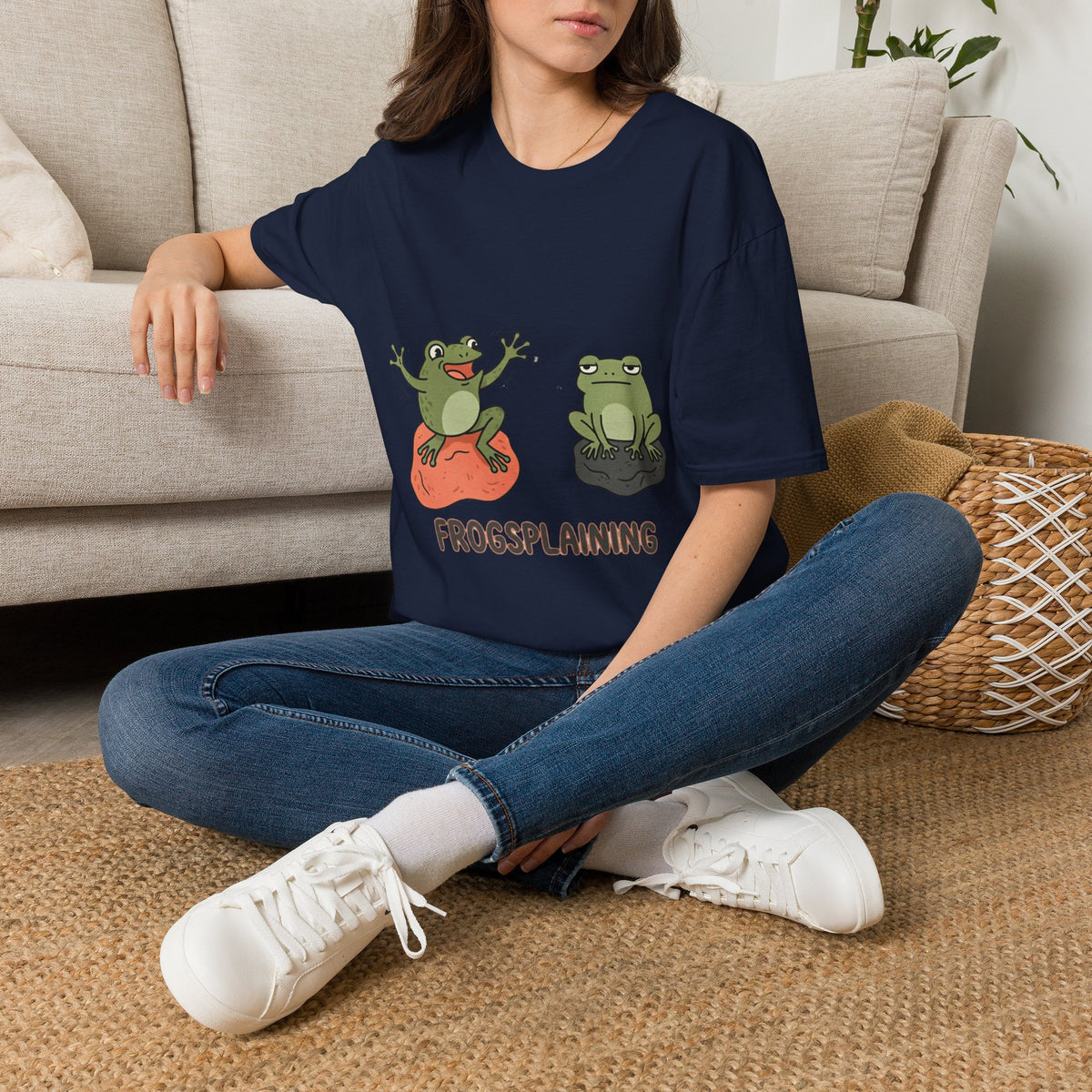 Frogsplaining Tee
