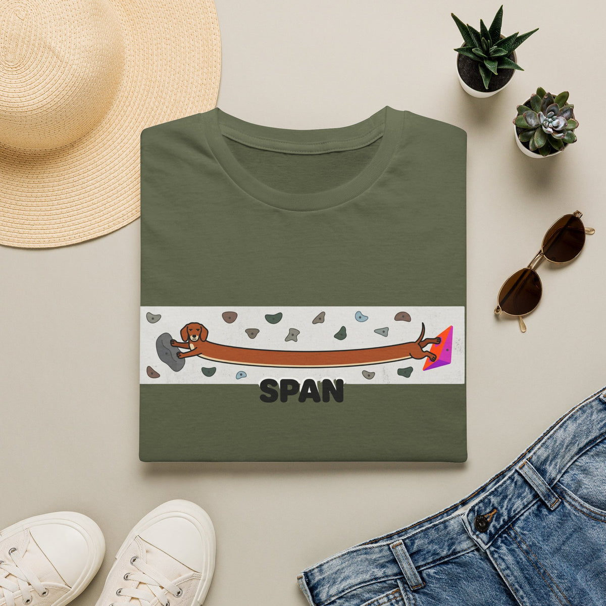Sausage Dog's Span T-Shirt