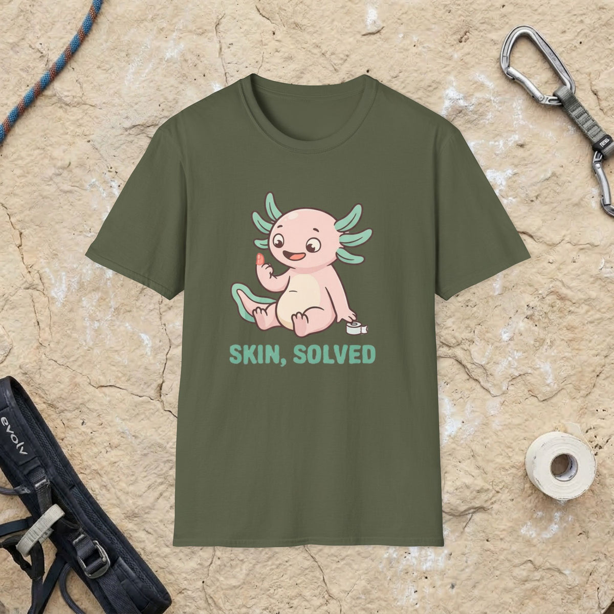 Axolotl Skin Solved T-shirt