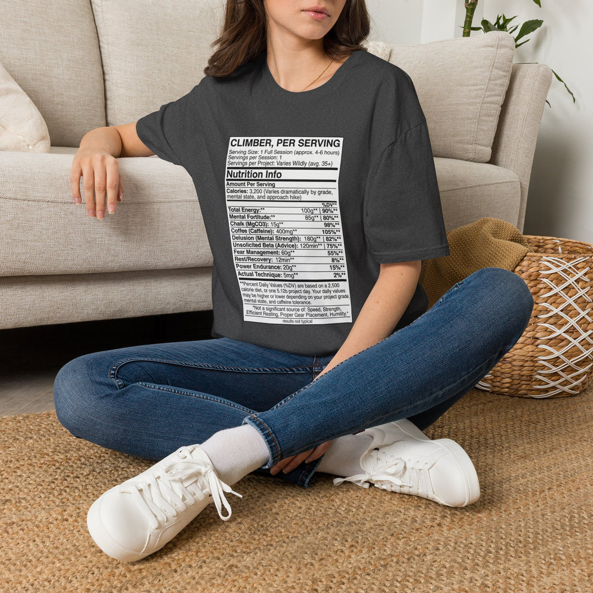 Climber Ingredient List T-Shirt