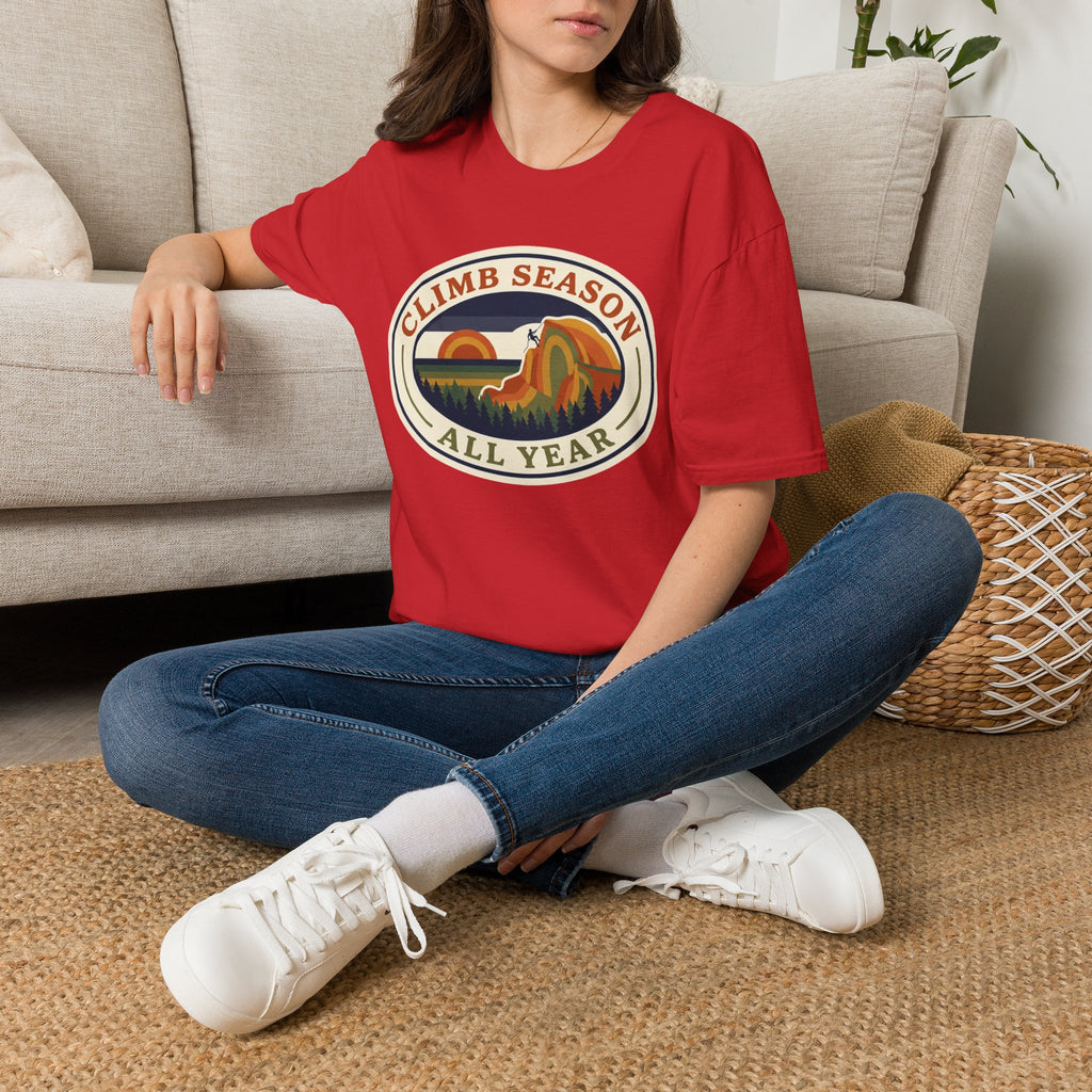 Climbing Season A-Z T-Shirt