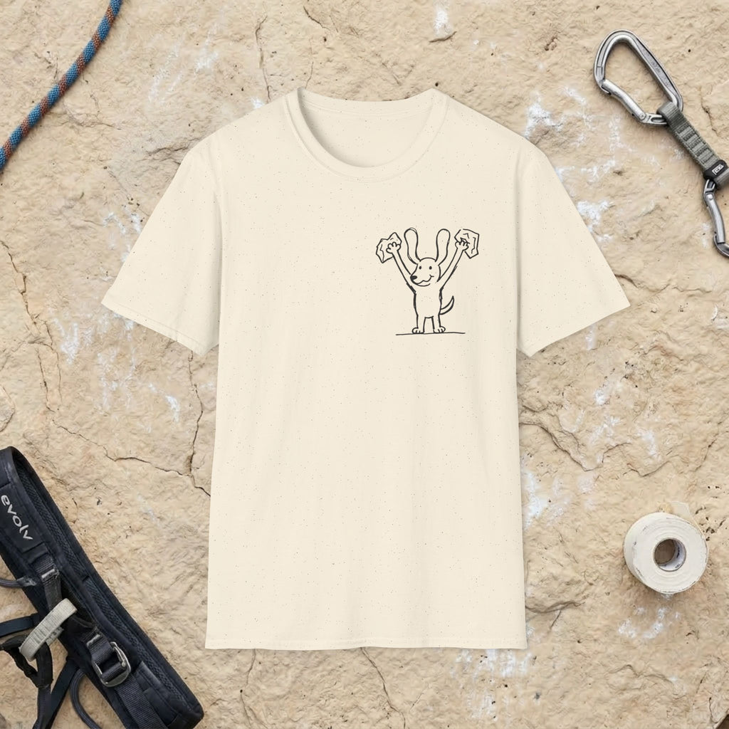 Doggie Holding Jugs T-shirt