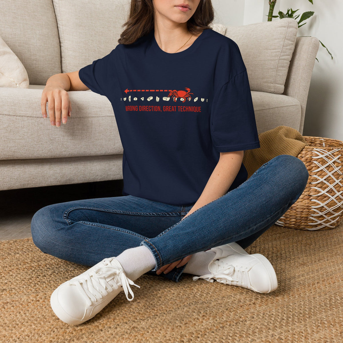 Crab Climbing Sideways T-shirt