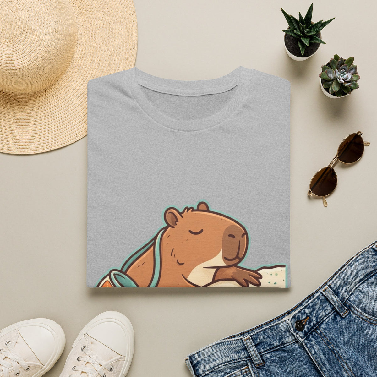 Capybara No Rush Tee