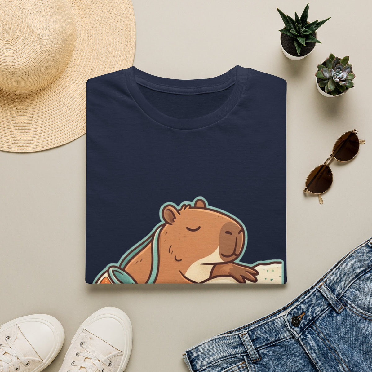 Capybara No Rush Tee