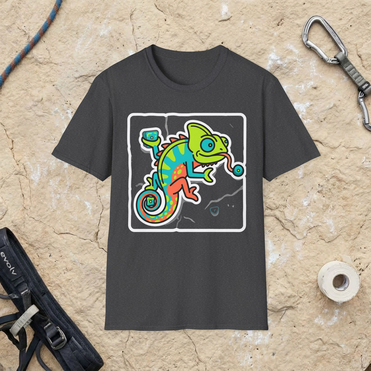 Bouldering Chameleon T-shirt
