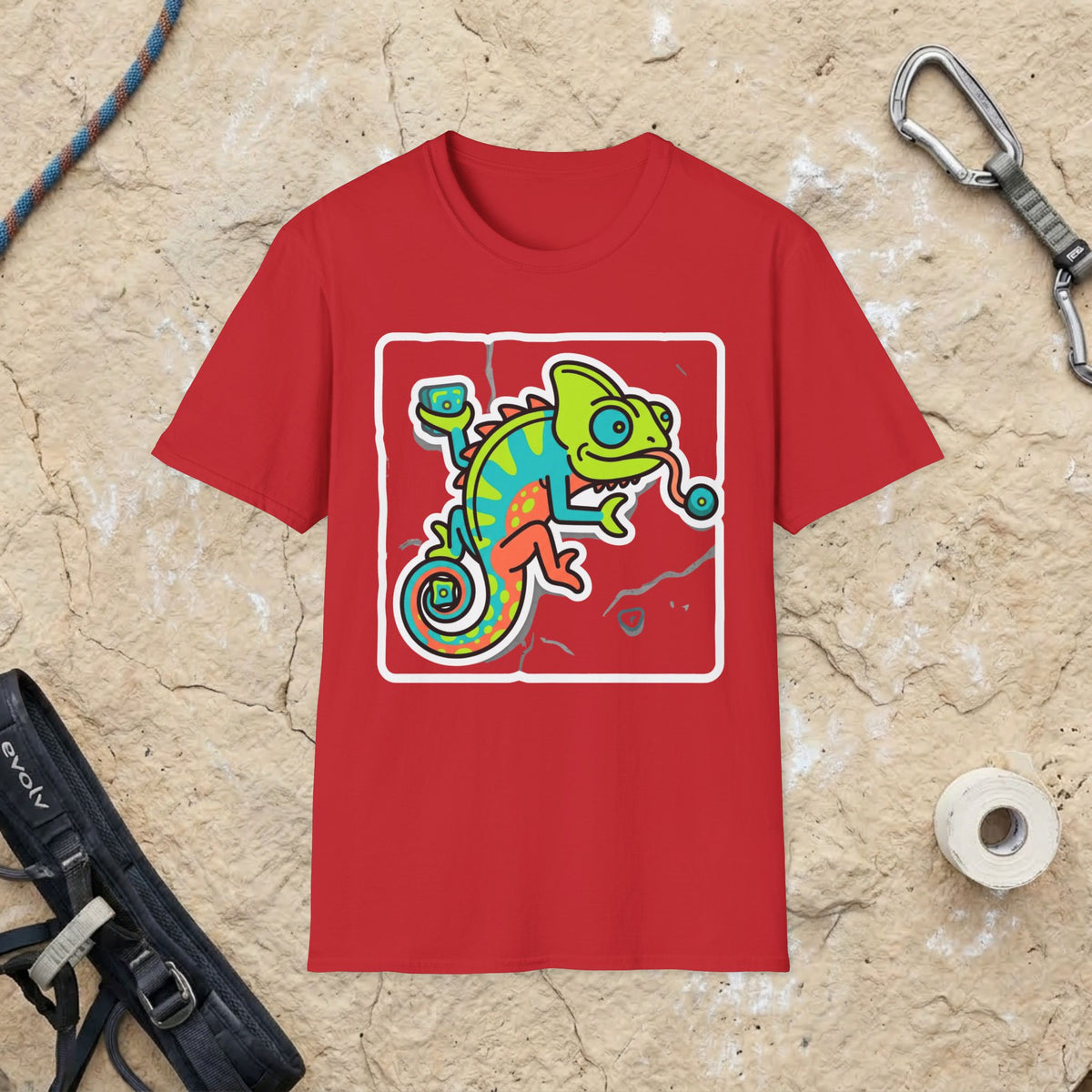 Bouldering Chameleon T-shirt
