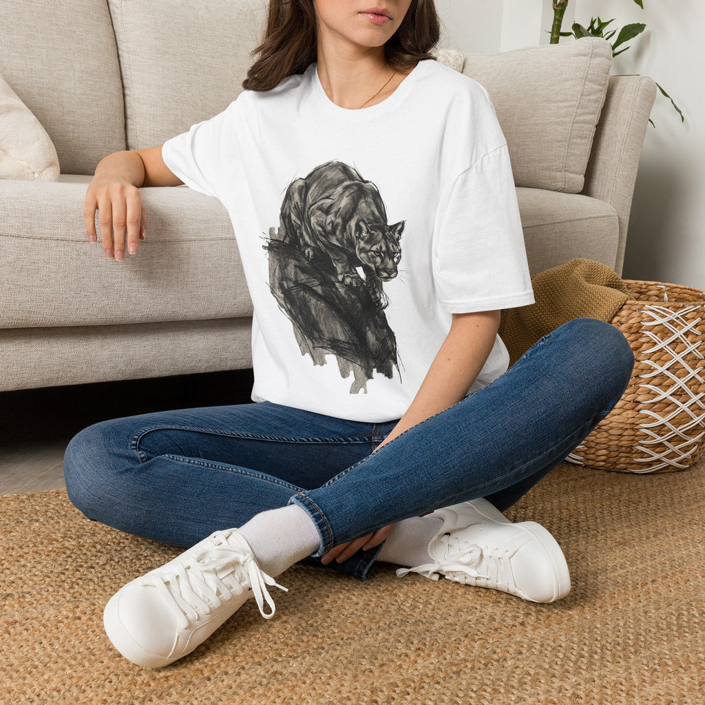 Mountain Lion Sketch T-shirt