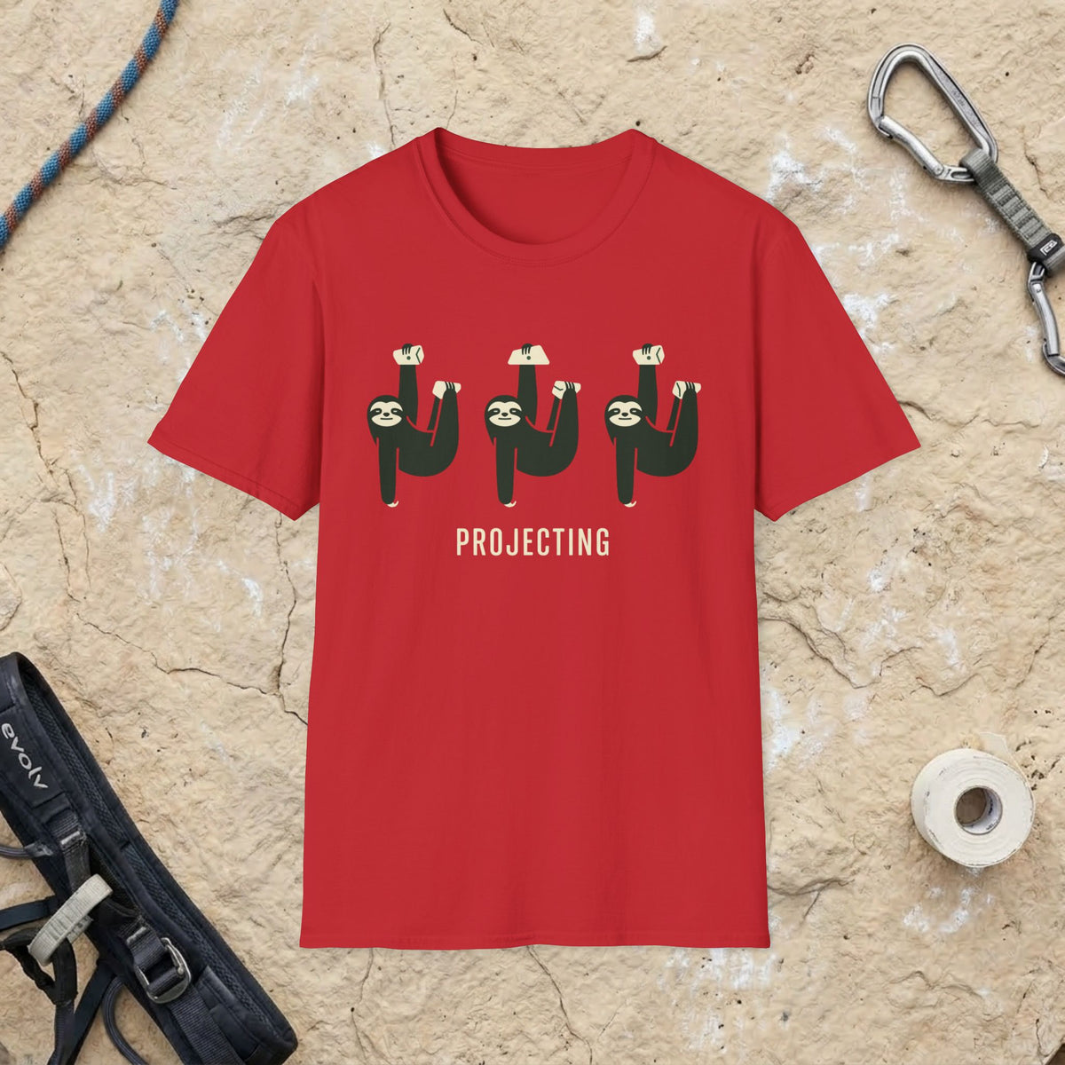 Sloth Support Group Projecting T-shirt