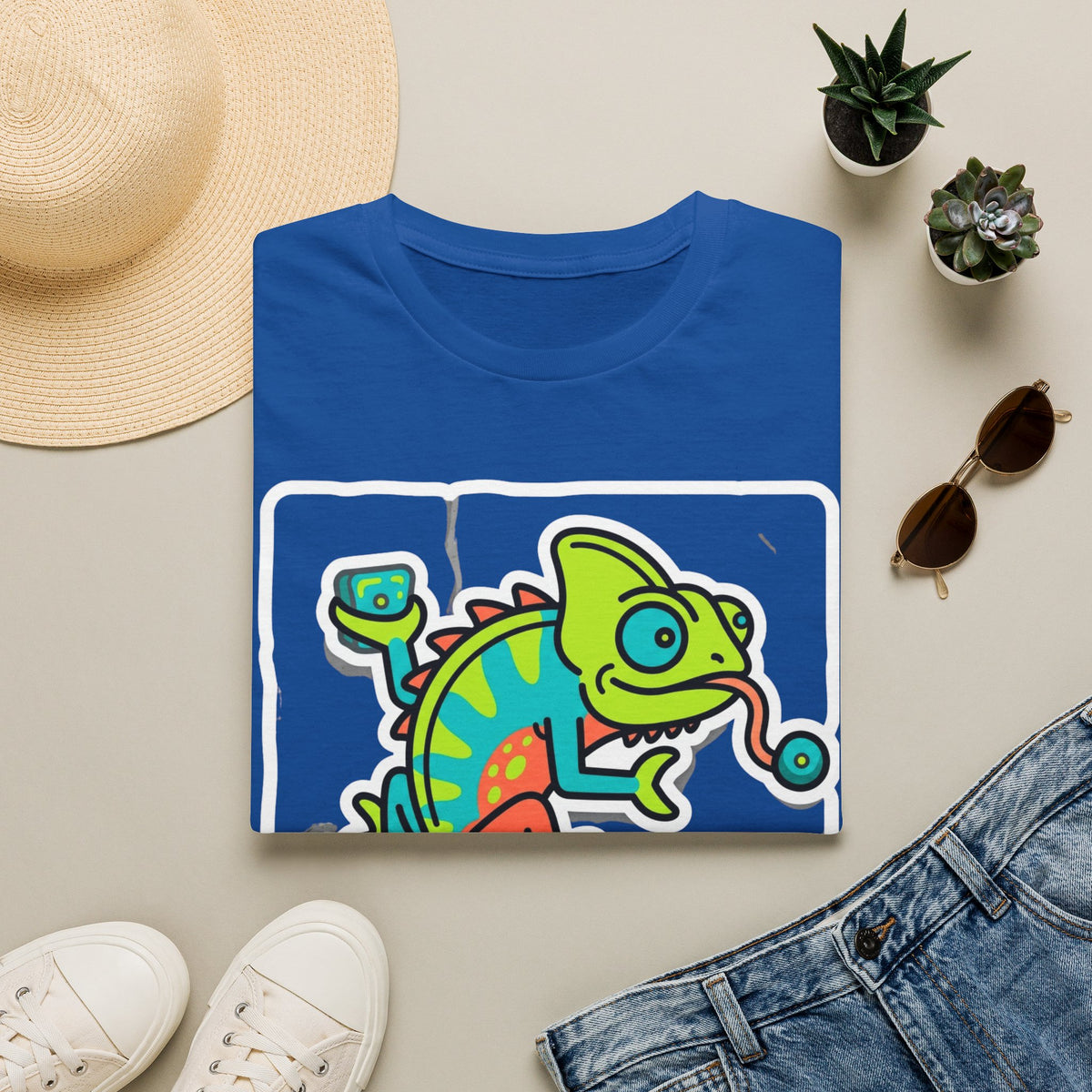 Bouldering Chameleon T-shirt
