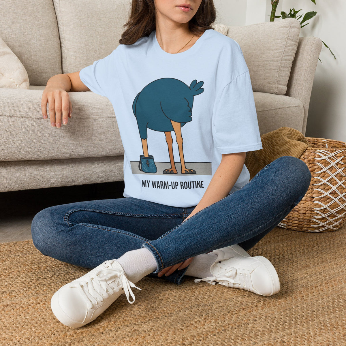 Ostrich Warm-Up T-Shirt
