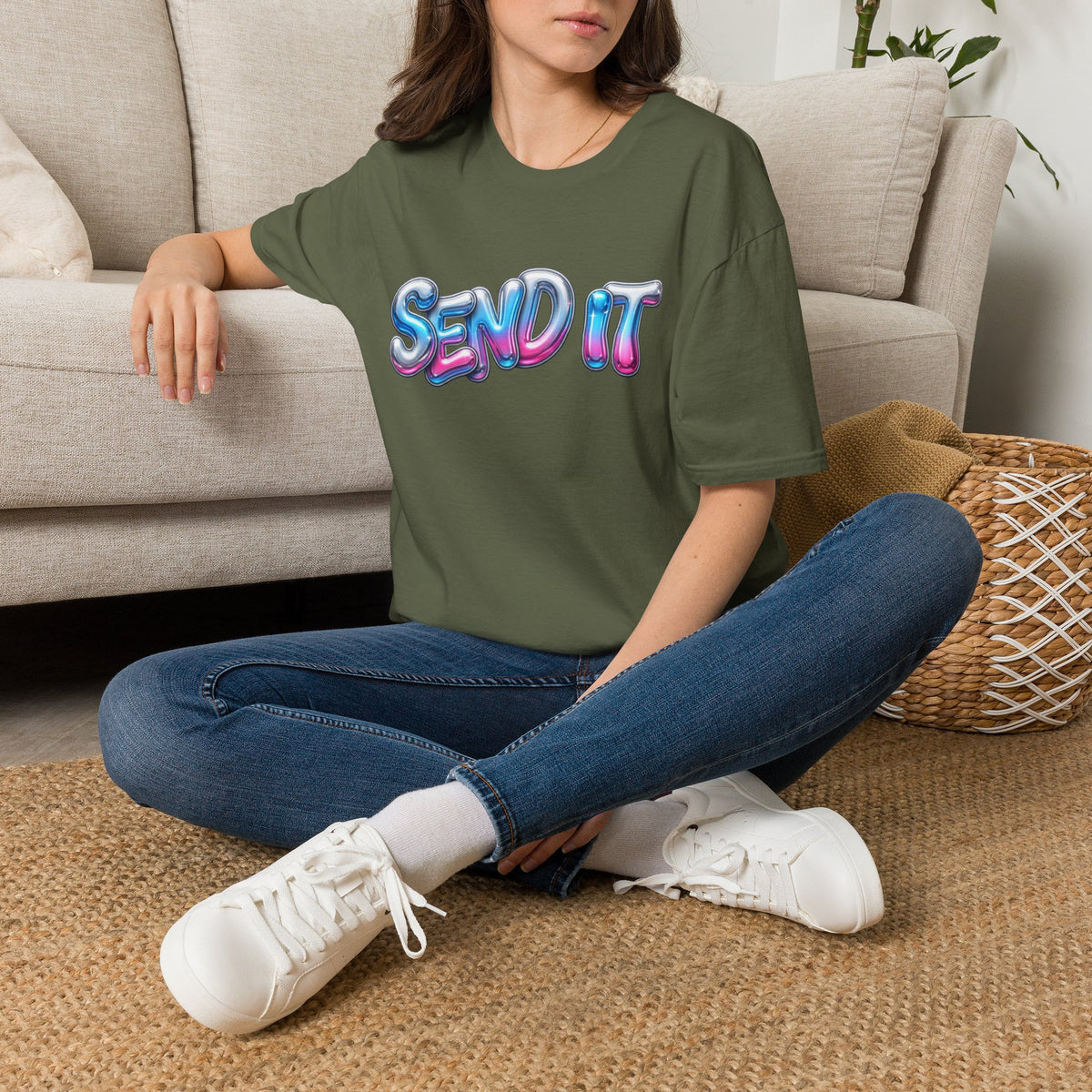 Y2K Send It T-Shirt