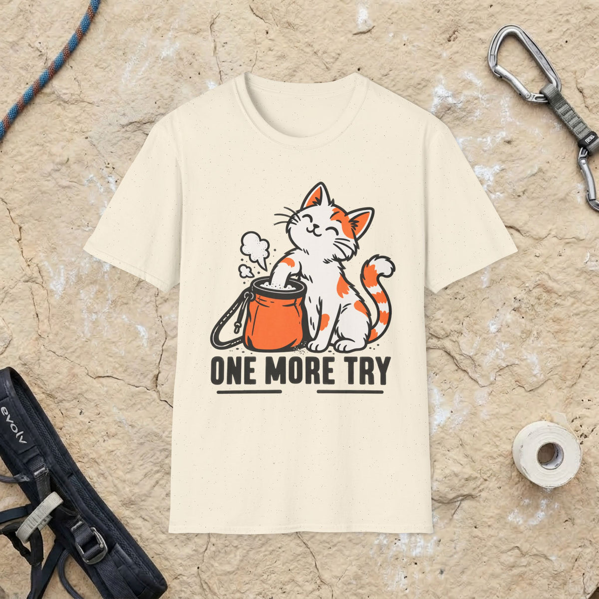 Cat One More Try Tee