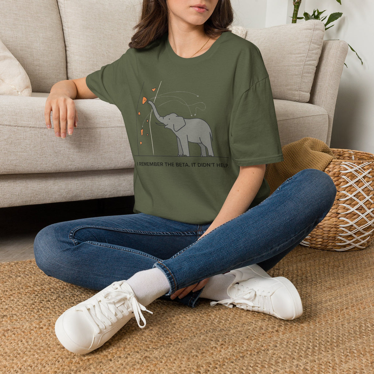 Elephant's Beta Memory T-shirt