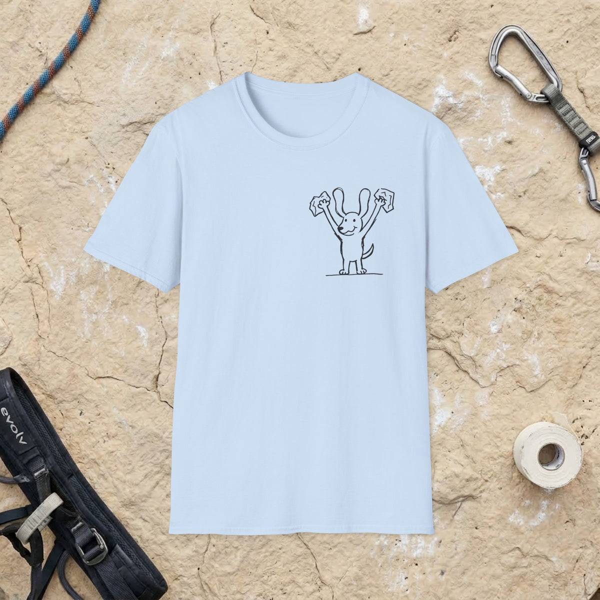 Doggie Holding Jugs T-shirt