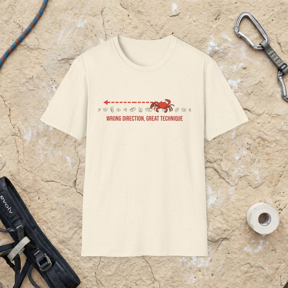 Crab Climbing Sideways T-shirt