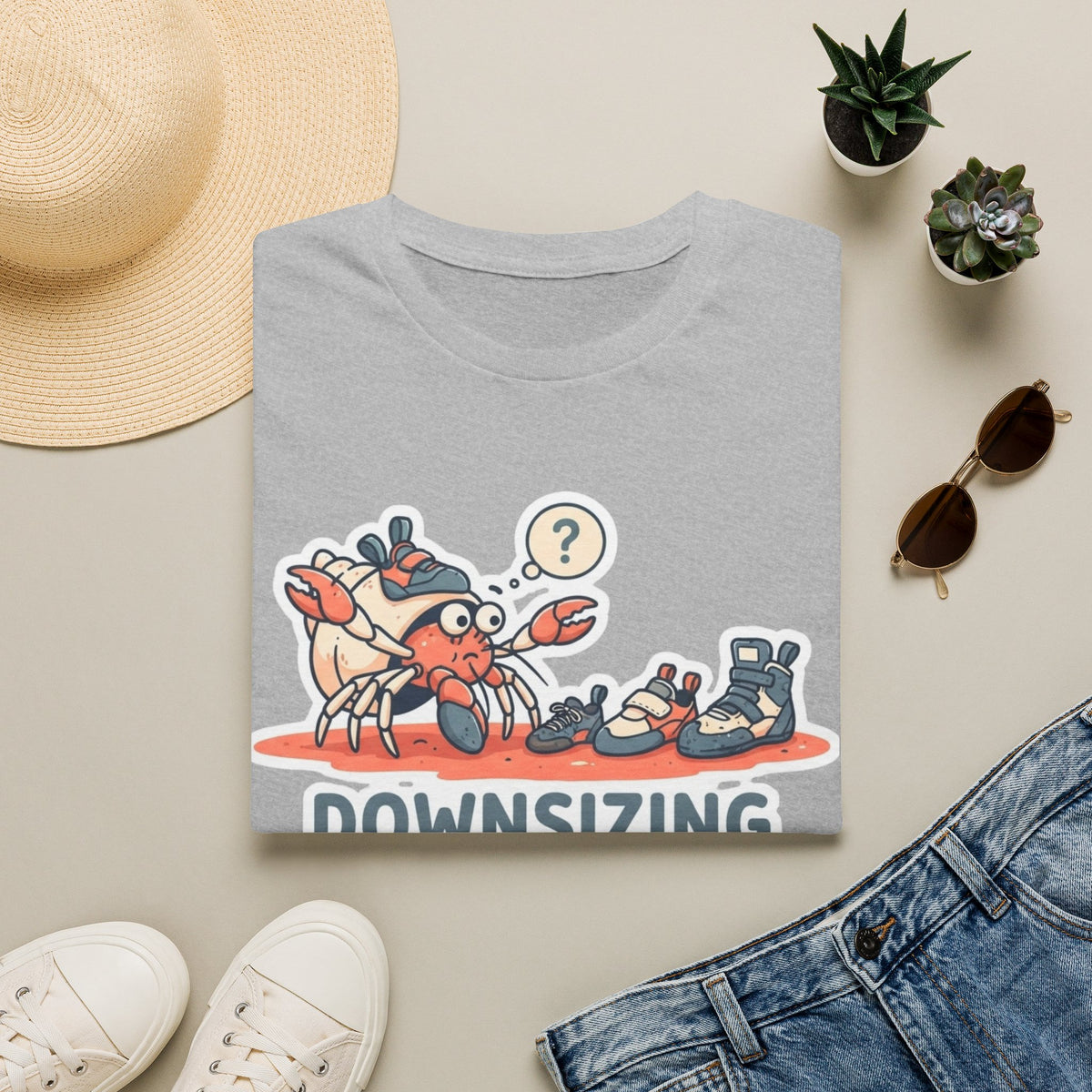 Hermit Crab Downsizing Tee