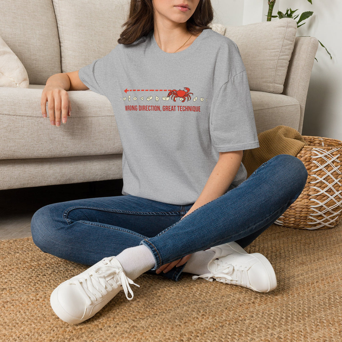 Crab Climbing Sideways T-shirt