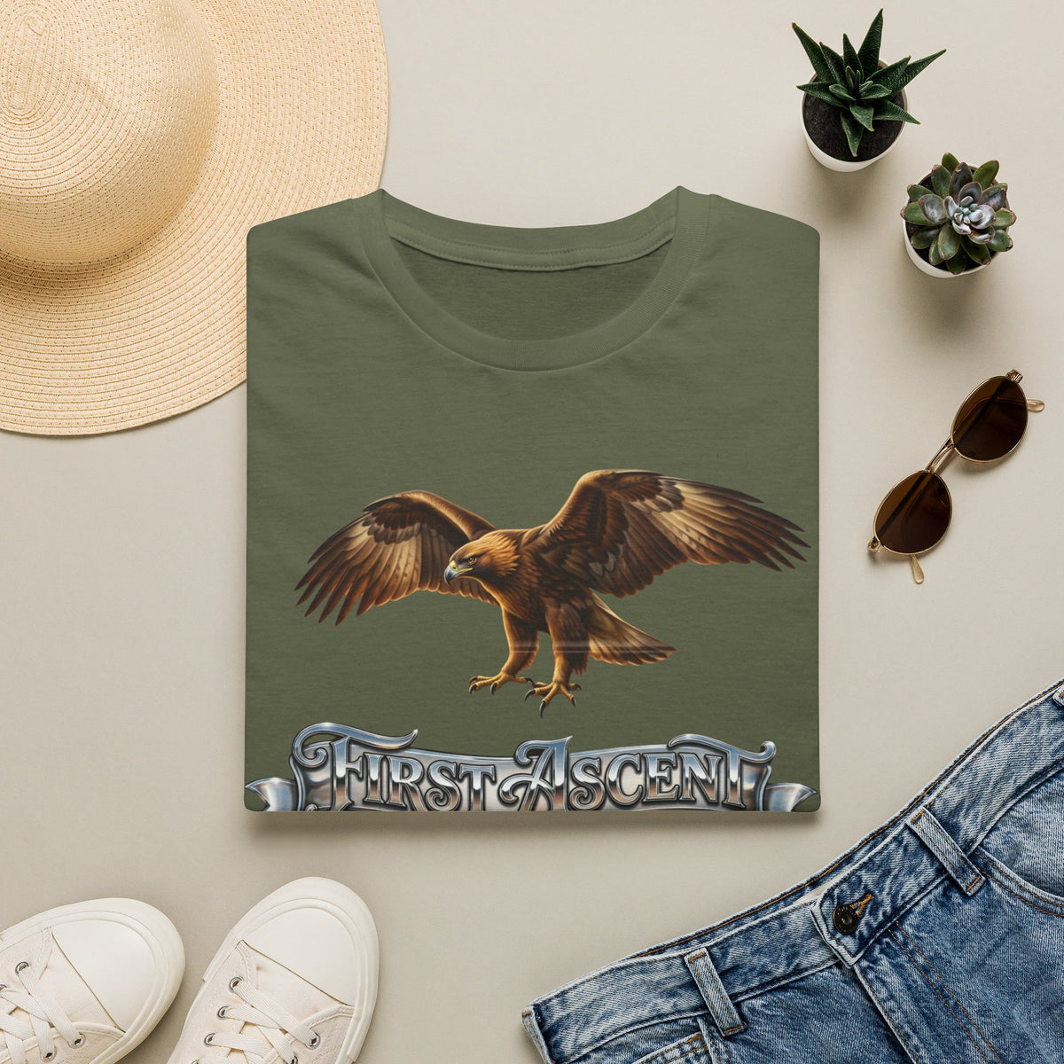 Eagle's First Ascent Airbrush T-shirt