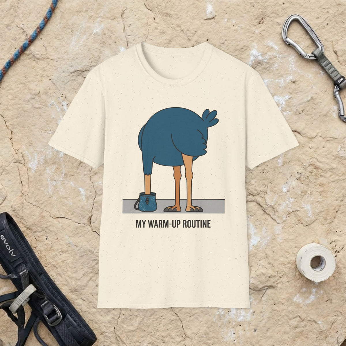 Ostrich Warm-Up T-Shirt