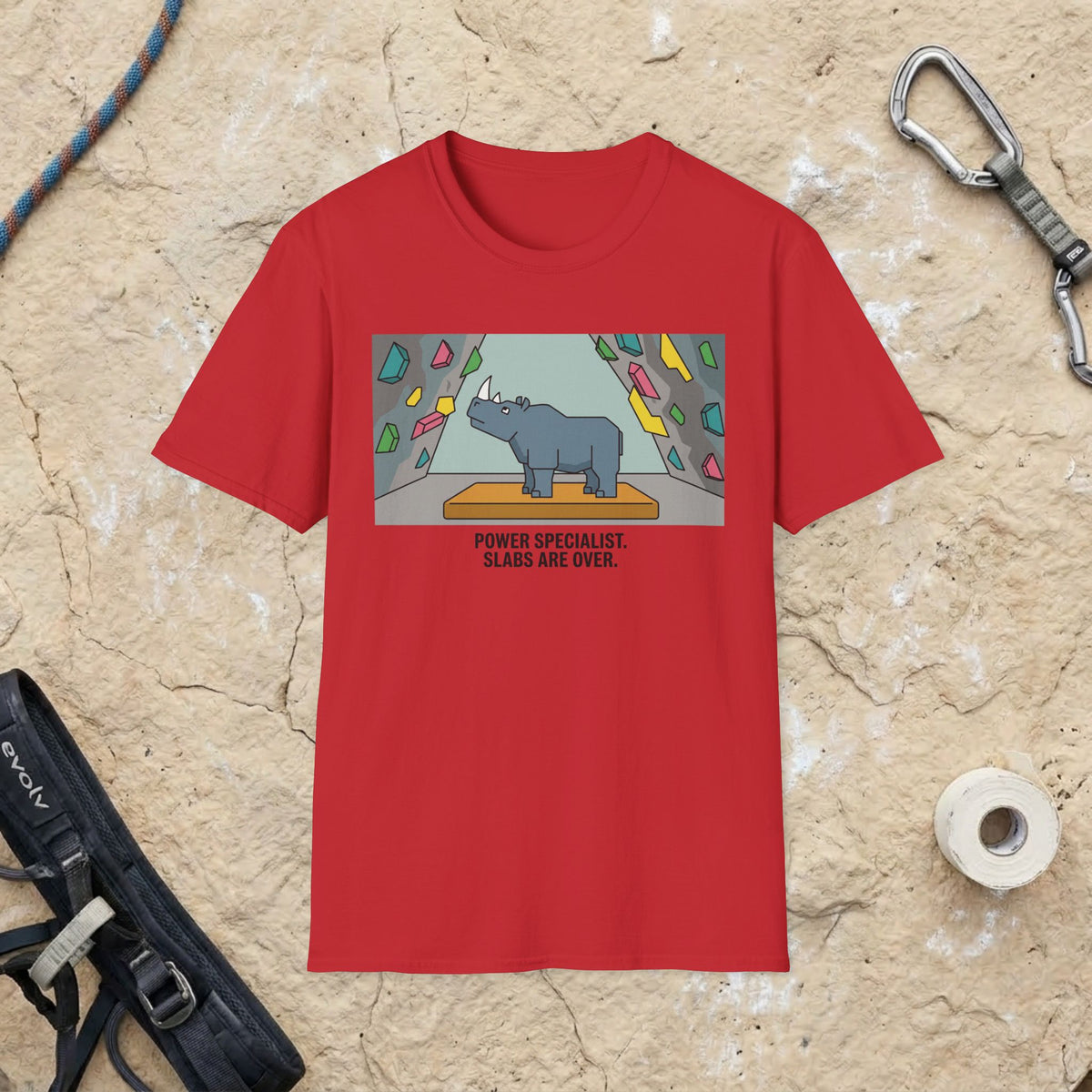 Rhino Power and Slabs T-shirt