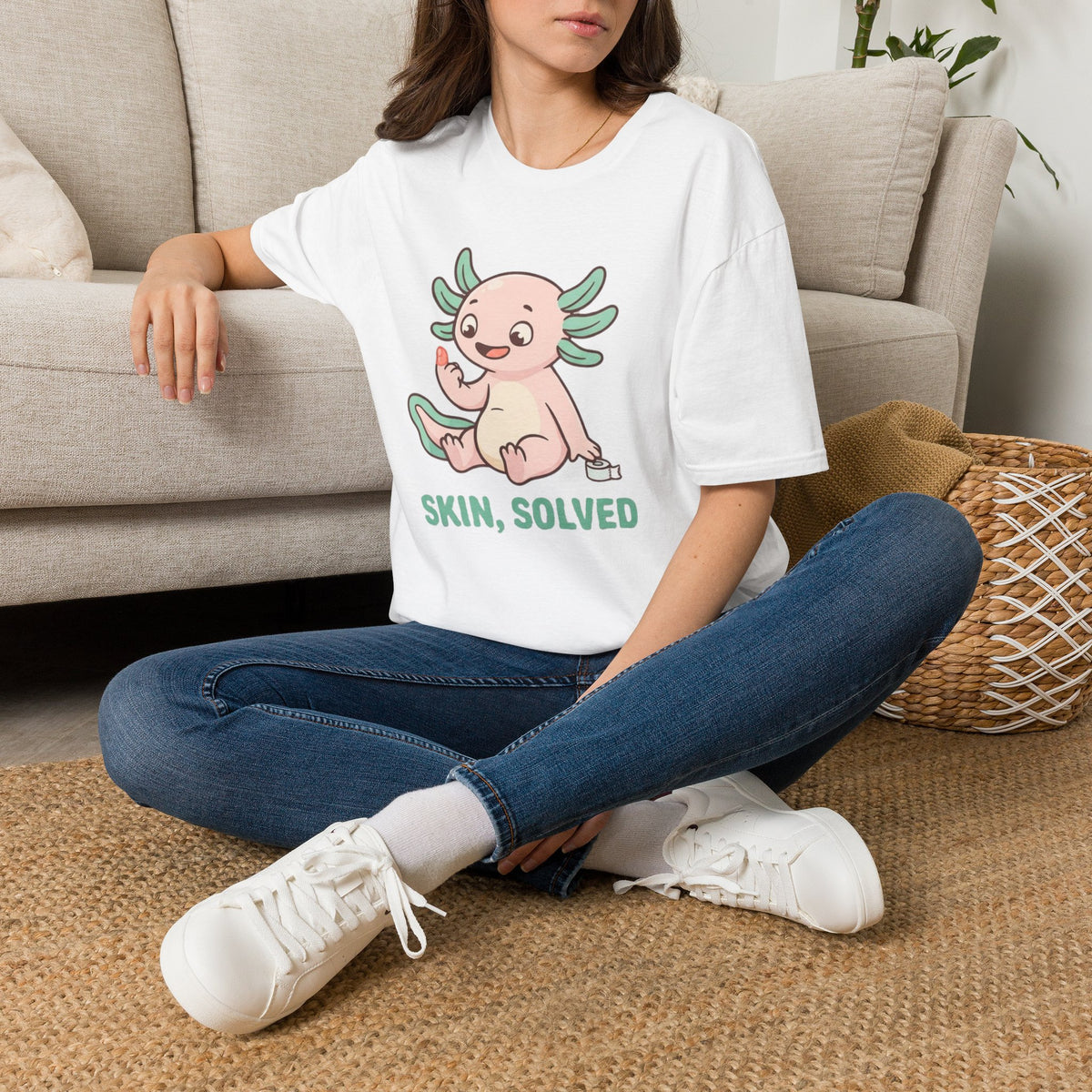 Axolotl Skin Solved T-shirt